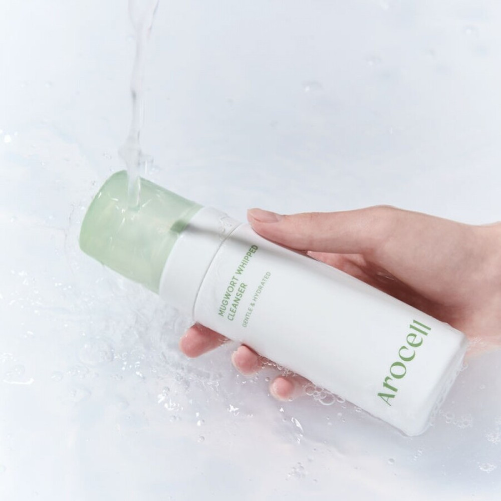 Очищающая пенка с полынью - Arocell Mugwort Whipped Cleanser фото 3