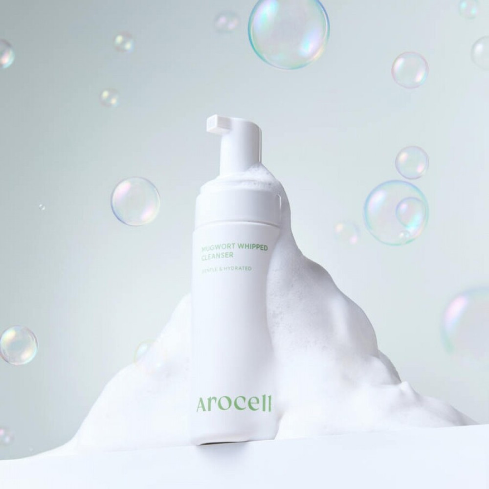 Очищающая пенка с полынью - Arocell Mugwort Whipped Cleanser фото 2