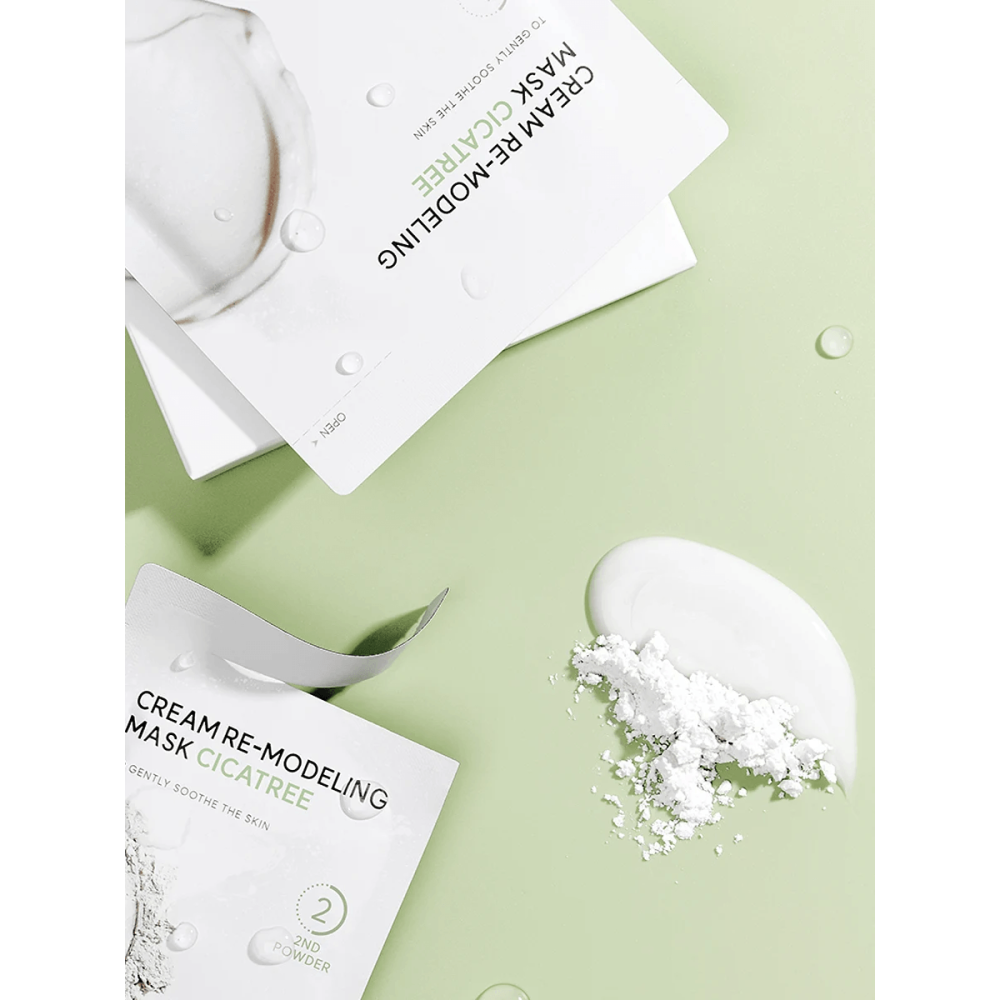 Успокаивающая альгинатная маска с центеллой и чайным деревом - Arocell Cream Remodeling Mask Cicatree фото 2