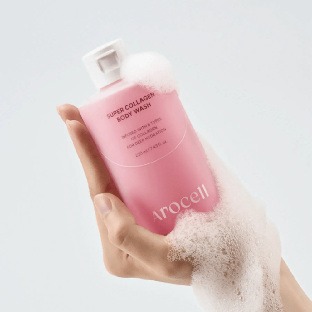 Зволожувальний гель для душу з колагеном - Arocell Super Collagen Body Wash фото 3