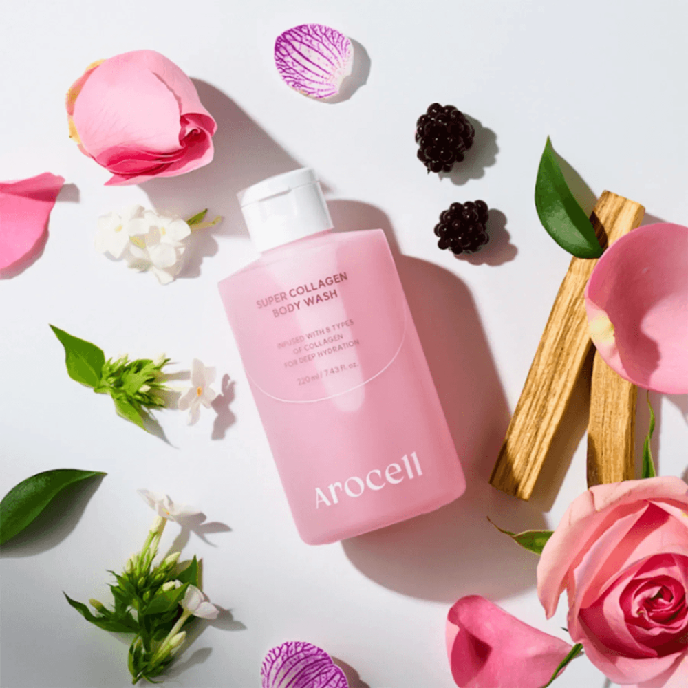 Зволожувальний гель для душу з колагеном - Arocell Super Collagen Body Wash фото 2