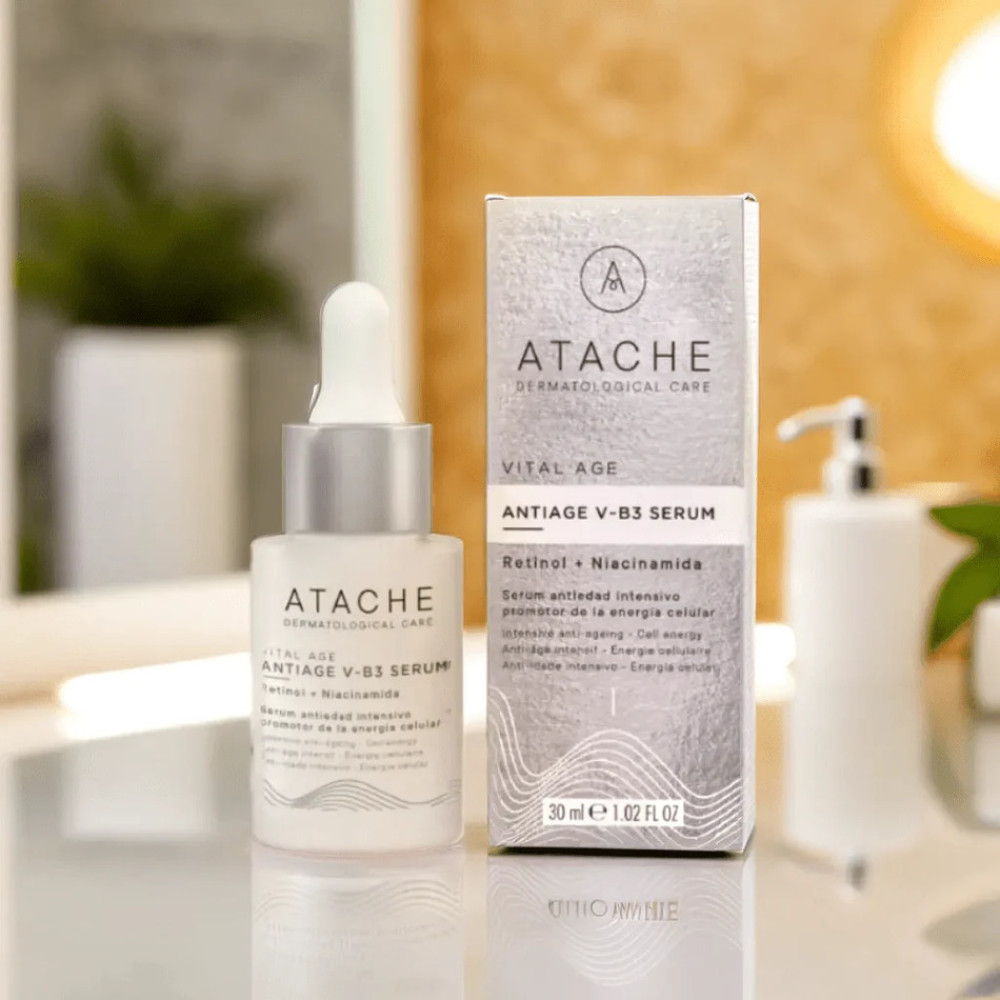 Антивікова сироватка з ретинолом та ніацинамідом - Atache Vital Age Anti-Age V-B3 Serum фото 2