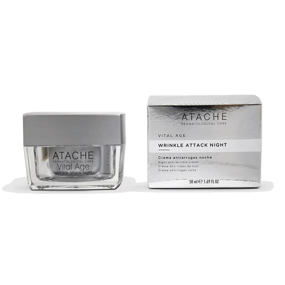 Интенсивный ночной крем против морщин - ATACHE Retinol Vital Age Wrinkle Attack Night  фото 3