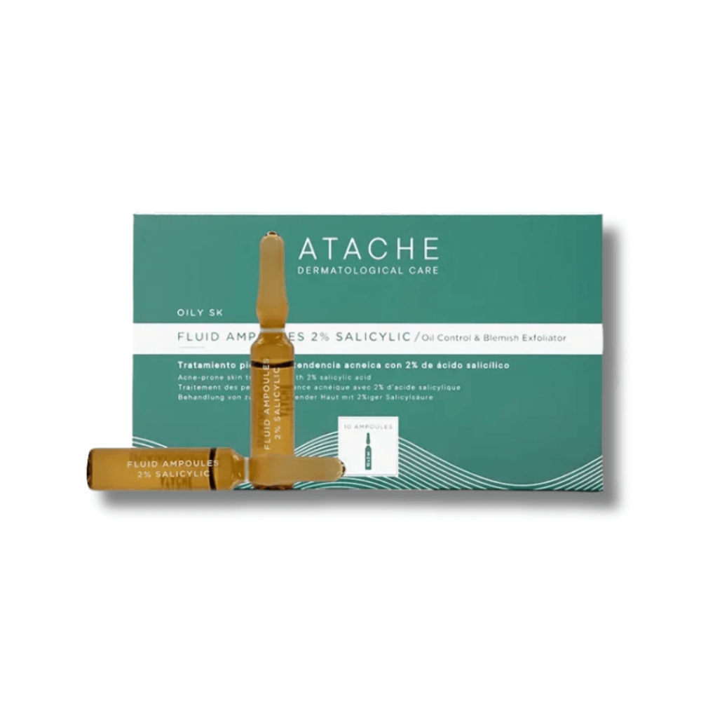 Ампульная сыворотка с салициловой кислотой - Atache Oily SK Ampoules 2% Salicylic  фото