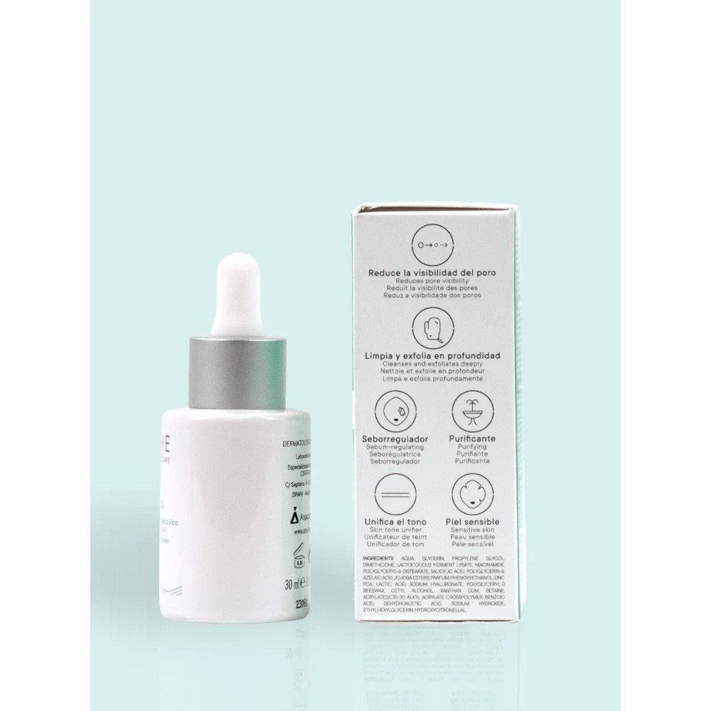 Cыворотка для проблемной кожи с кислотами - Atache Oily Skin Postbiotic Salicylic Acid Serum фото 2