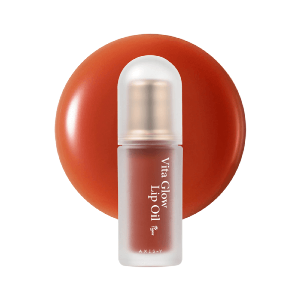 Глянцевое масло-тинт для губ "Cozy Fig" - Axis-Y Vita Glow Lip Oil Cozy Fig фото 2