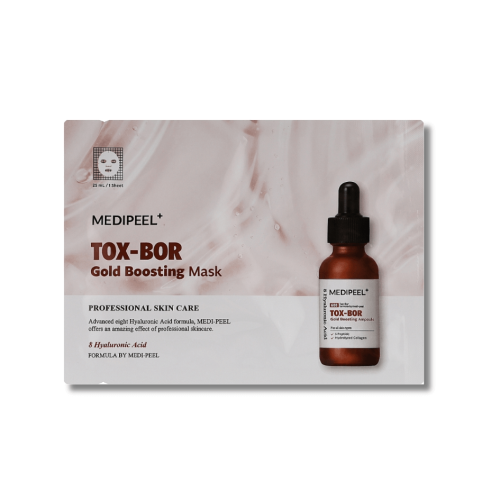 Поживна маска для підвищення пружності шкіри - Medi-Peel Tox-Bor Gold Boosting Mask фото