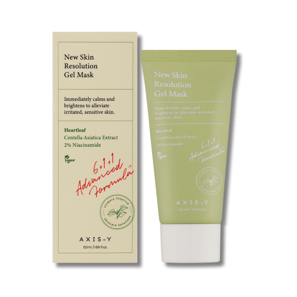 Успокаивающая гелевая маска для лица - Axis-Y New Skin Resolution Gel Mask фото