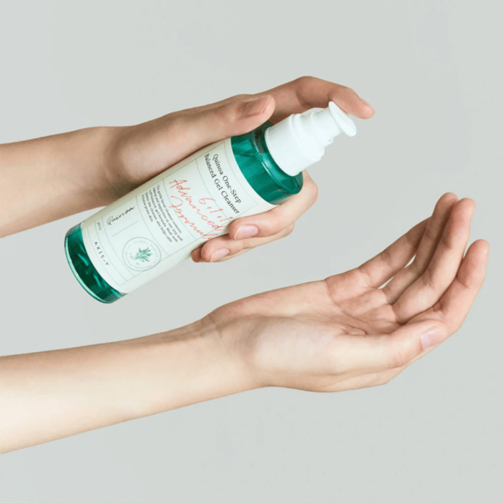 Успокаивающий гель для умывания - Axis-Y Quinoa One-Step Balanced Gel Cleanser фото 3