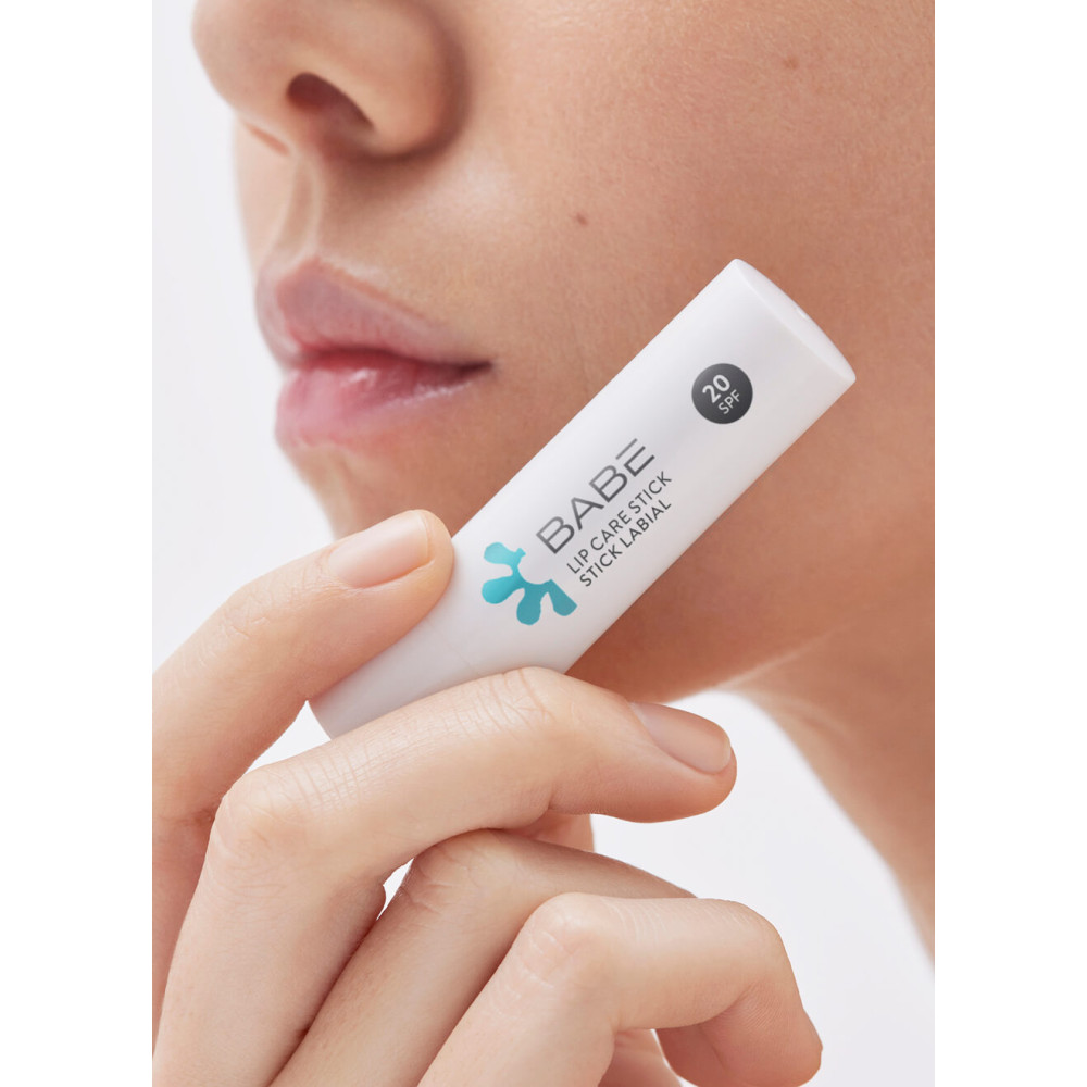 Бальзам-стик для губ с SPF 20 "Увлажнение и питание" - Babe Laboratorios Lip Care Stick SPF 20 фото 4