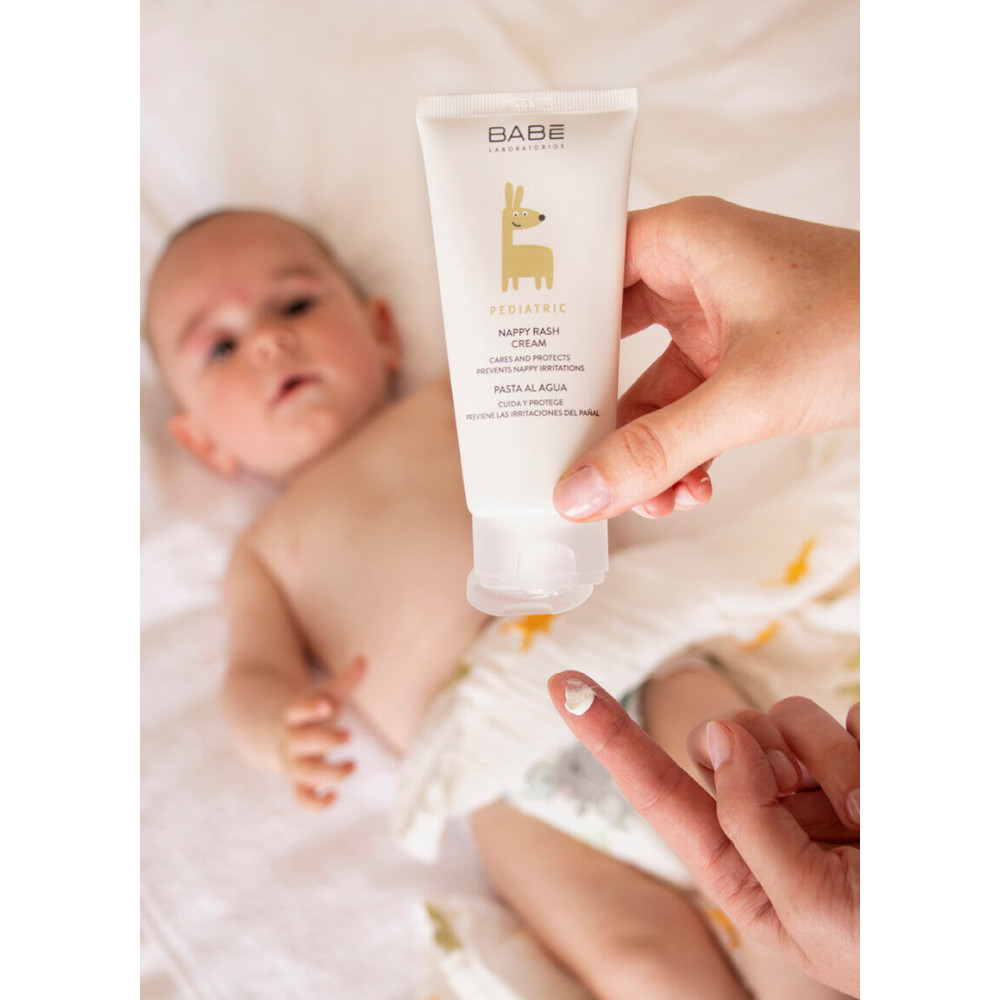 Дитячий крем під підгузник зволожуючий та захисний - Babe Laboratorios Pediatric Nappy Rash Cream фото 3