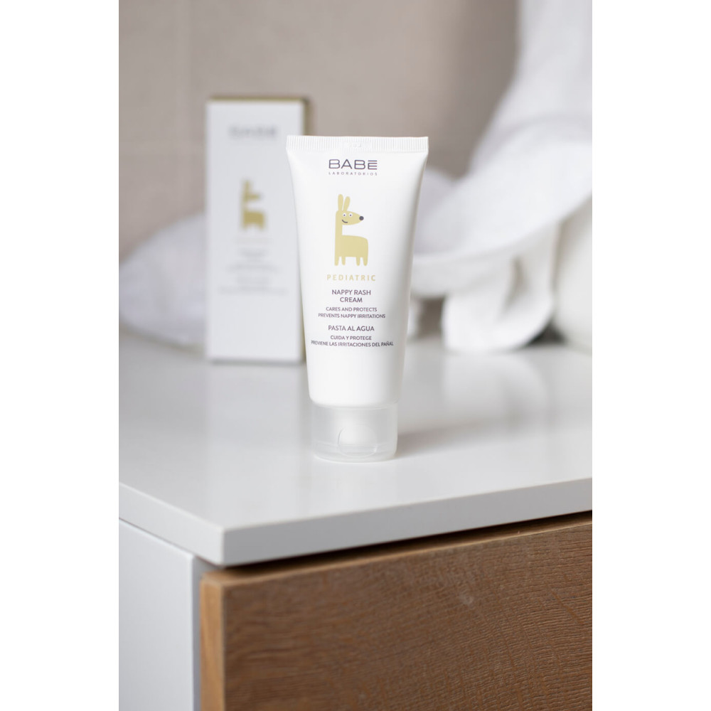 Дитячий крем під підгузник зволожуючий та захисний - Babe Laboratorios Pediatric Nappy Rash Cream фото 2