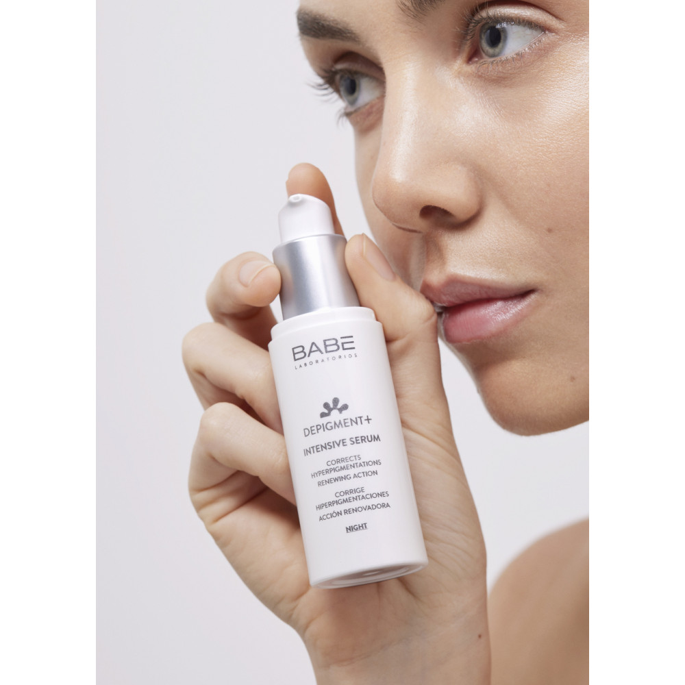 Інтенсивна нічна сироватка проти пігментації - Babe Laboratorios Depigment+ Intensive Serum фото 2