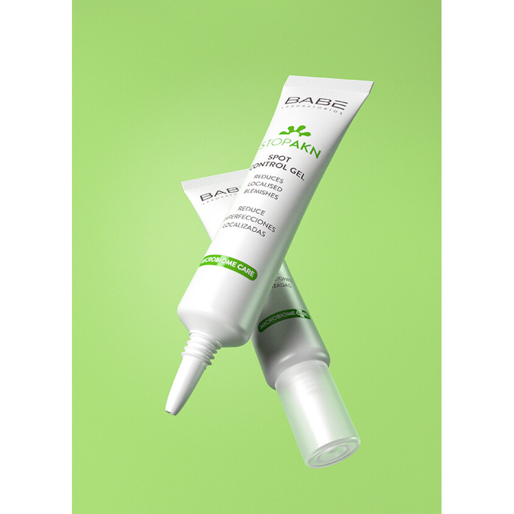 Интенсивный гель против акне локального применения - Babe Laboratorios Stop AKN Spot Control Gel фото 2