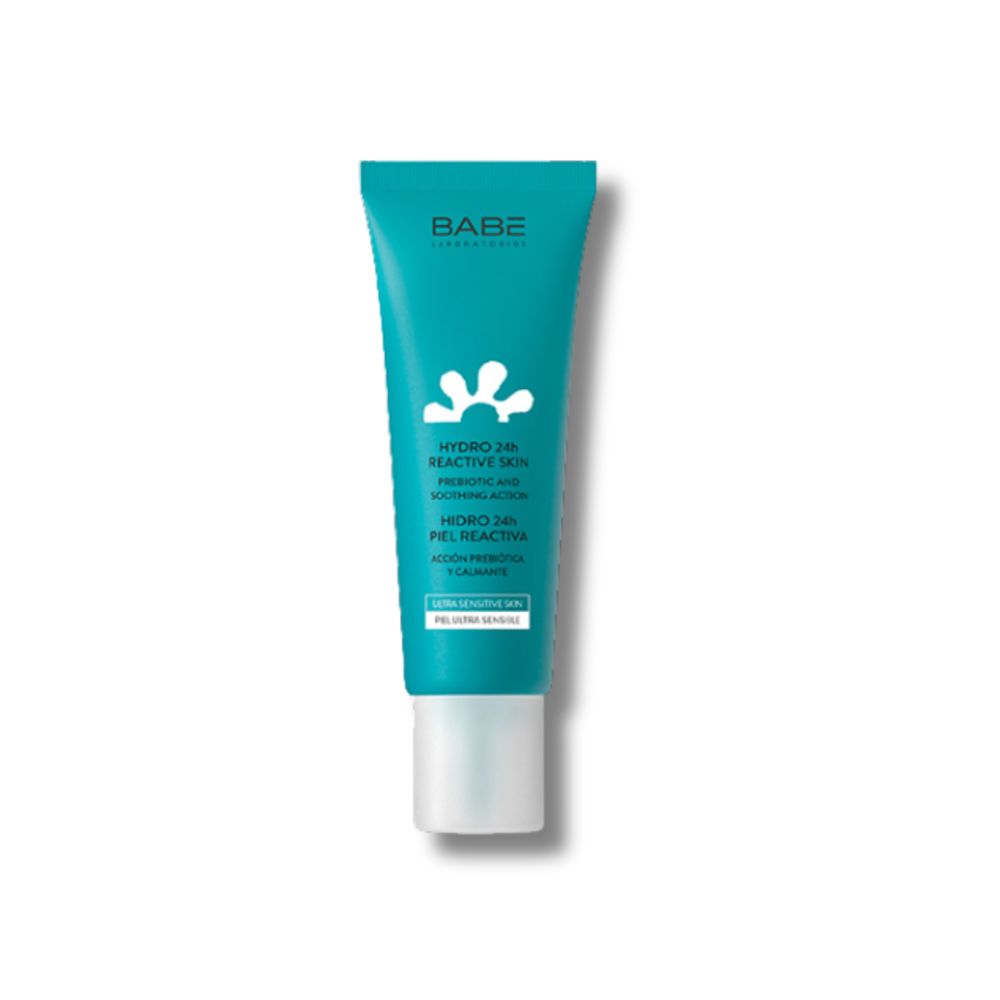 Крем для очень чувствительной кожи - Babe Laboratorios Hydro 24h Reactive Skin Cream фото