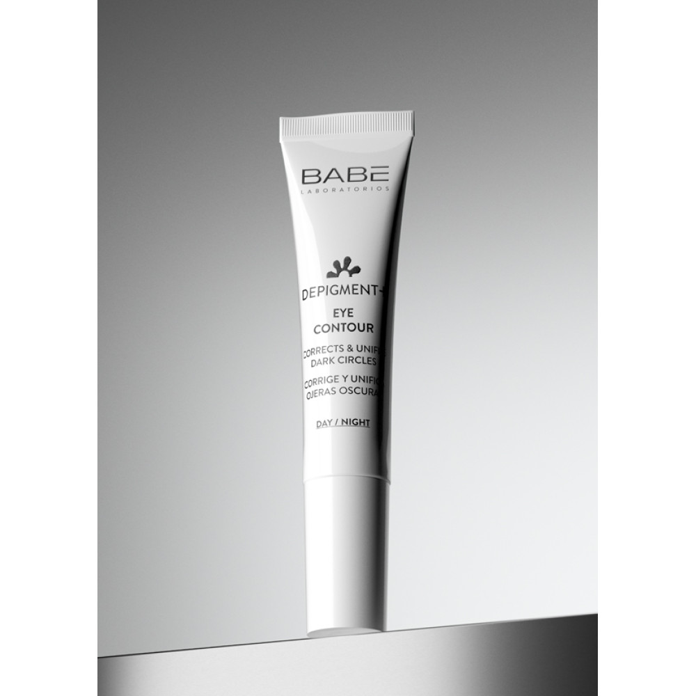 Крем для кожи вокруг глаз против темных кругов и пигментации - Babe Laboratorios Depigment+ Eye Contour Cream фото 3