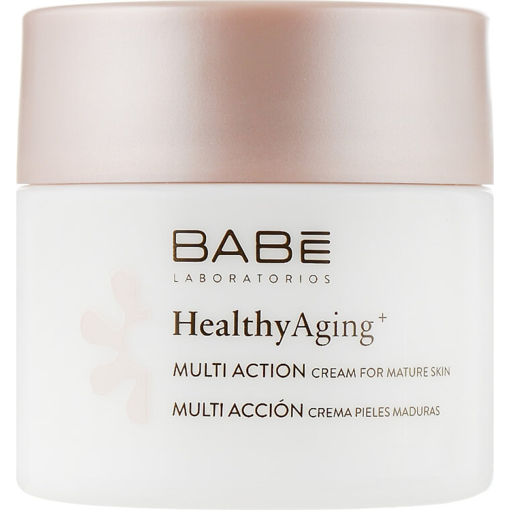 Мультифункциональный крем для очень зрелой кожи - Babe Laboratorios Healthy Aging Multi Action Cream For Mature Skin фото 2