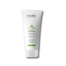 Очищающий гель для жирной и проблемной кожи - Babe Laboratorios Stop AKN Purifying Cleansing Gel 