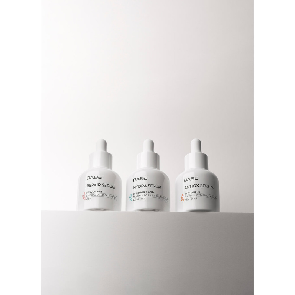 Сироватка для інтенсивного зволоження з гіалуроновою кислотою - Babe Laboratorios Hydra Serum фото 4