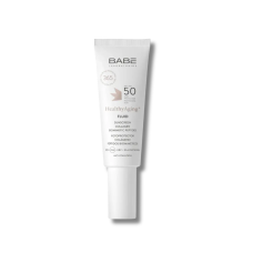Солнцезащитный флюид с ANTI-AGE эффектом SPF 50 с коллагеном и пептидами - Babe Laboratorios HealthyAging+ Fluid SPF 50 