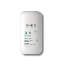 Солнцезащитный минеральный флюид с физическими фильтрами SPF 50 - Babe Laboratorios Mineral Super Fluid Invisible SPF 50 