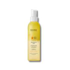 Солнцезащитный невидимый спрей-мист для лица, тела и волос SPF 50 - Babe Laboratorios Protective Mist SPF 50 