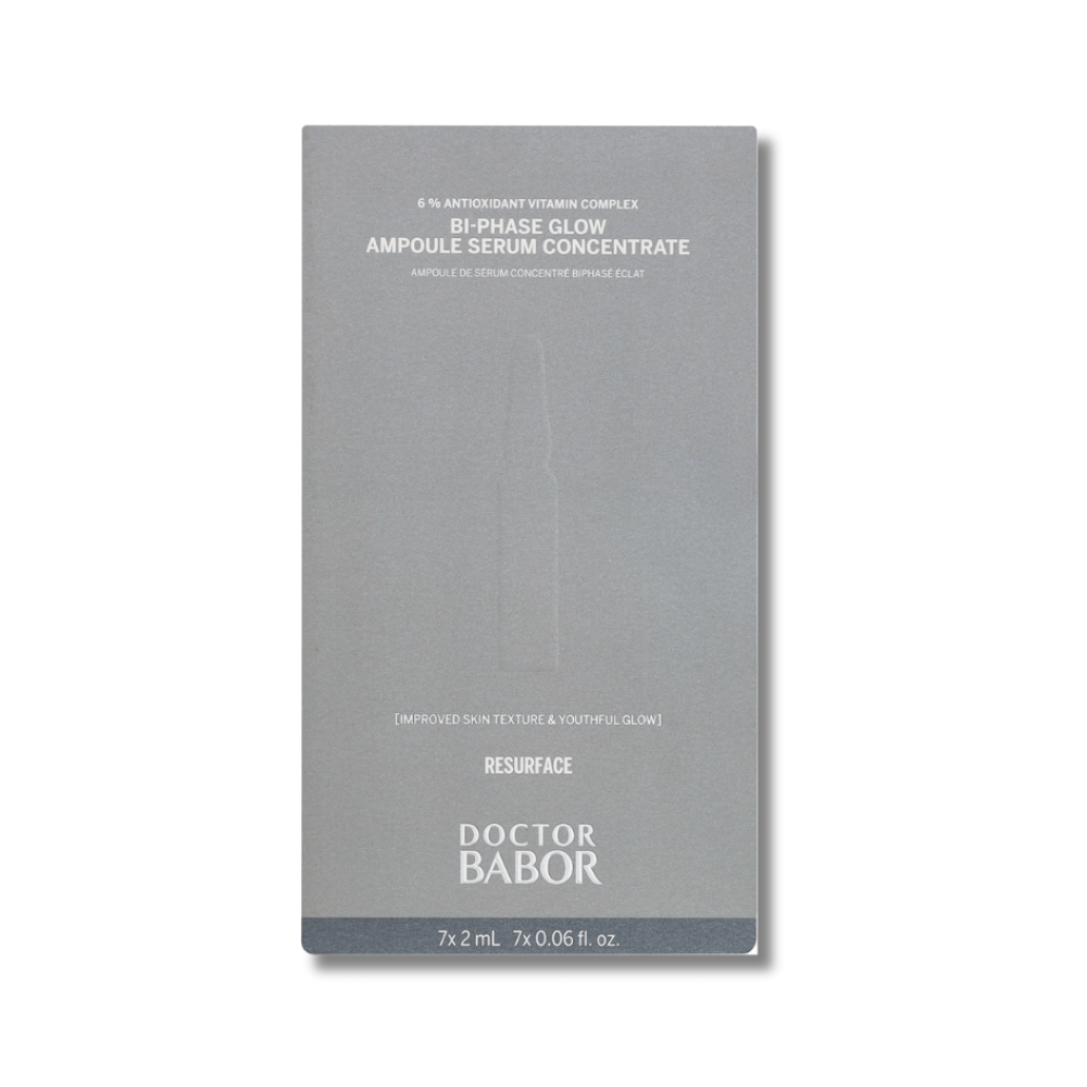 Двухфазные ампулы для кожи лица "Сияние" - Babor Doctor Babor Resurface Glow Bi-Phase Ampoule Serum Concentrate фото
