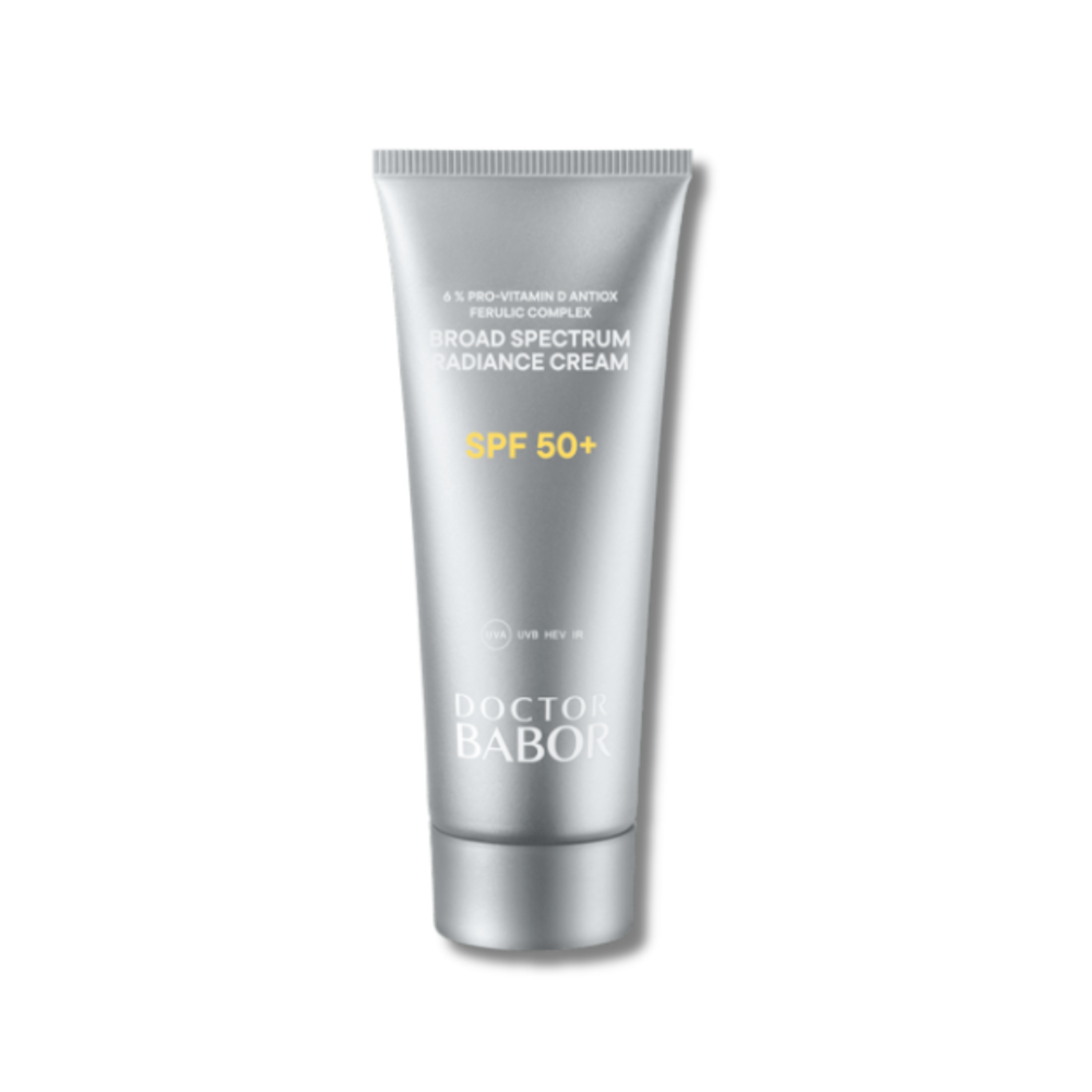 Сонцезахисний крем для сяйва шкіри SPF 50+ - Babor Doctor Babor Solar Defense Broad Spectrum Radiance Cream SPF 50+ фото