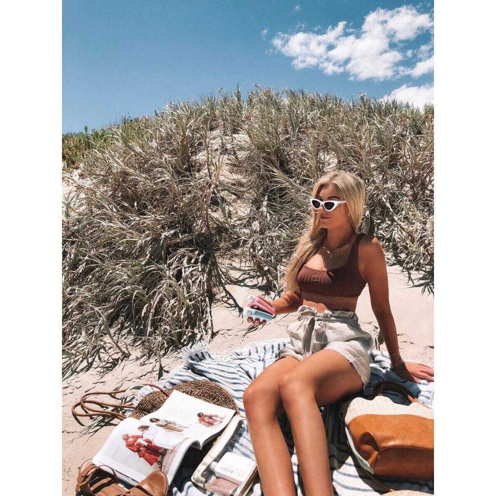 Косметичка небесно-голубого цвета - Bali Body SPF Cosmetic Bag фото 4