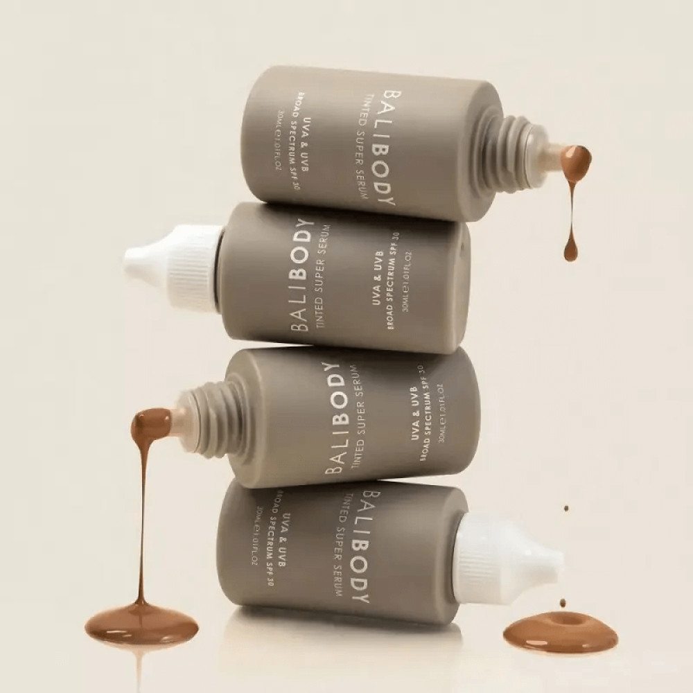 Тональна основа для обличчя - Bali Body Tinted Super Serum Tan SPF30  фото 4