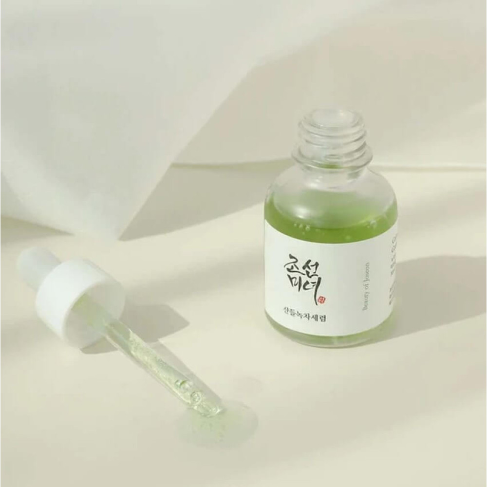 Заспокійливий серум із зеленим чаєм і пантенолом - Beauty Of Joseon Calming Serum Green Tea + Panthenol фото 4