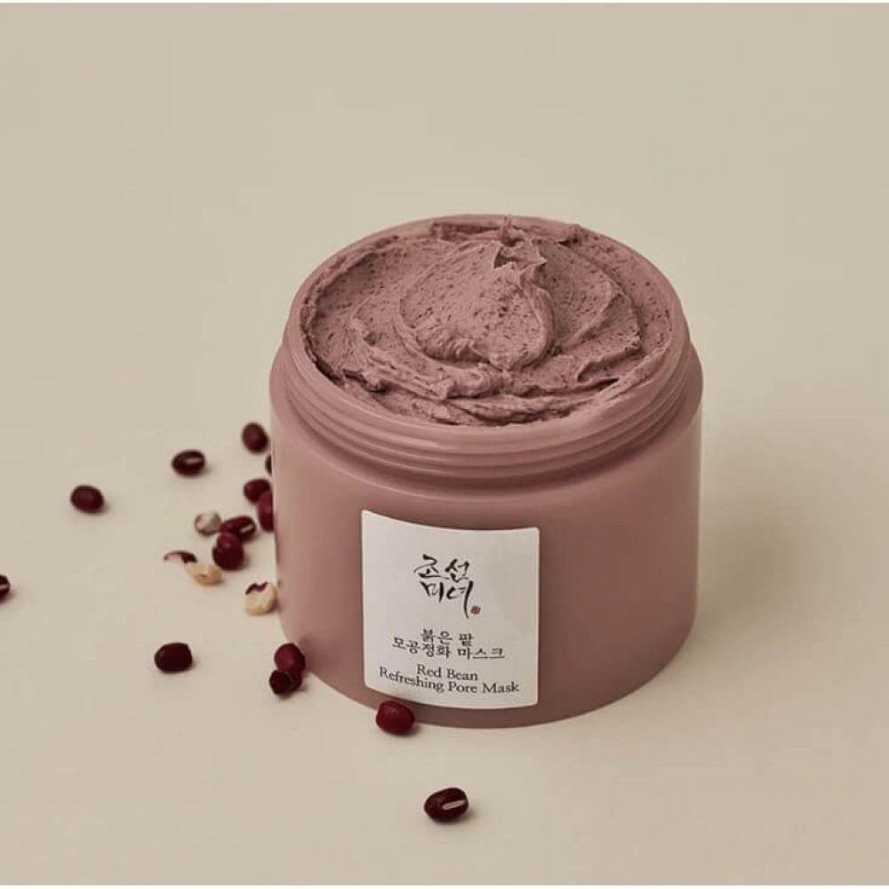 Освежающая, очищающая, сужающая поры маска на основе бобов - Beauty Of Joseon Red Bean Refreshing Pore Mask фото 4