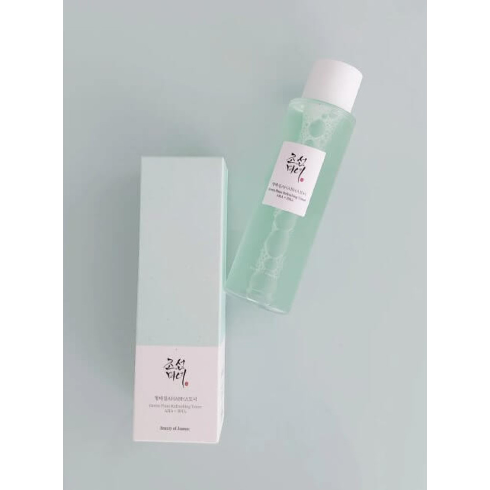 Ежедневный увлажняющий и отшелушивающий тонер - Beauty Of Joseon Green Plum Refreshing Toner AHA + BHA фото 3