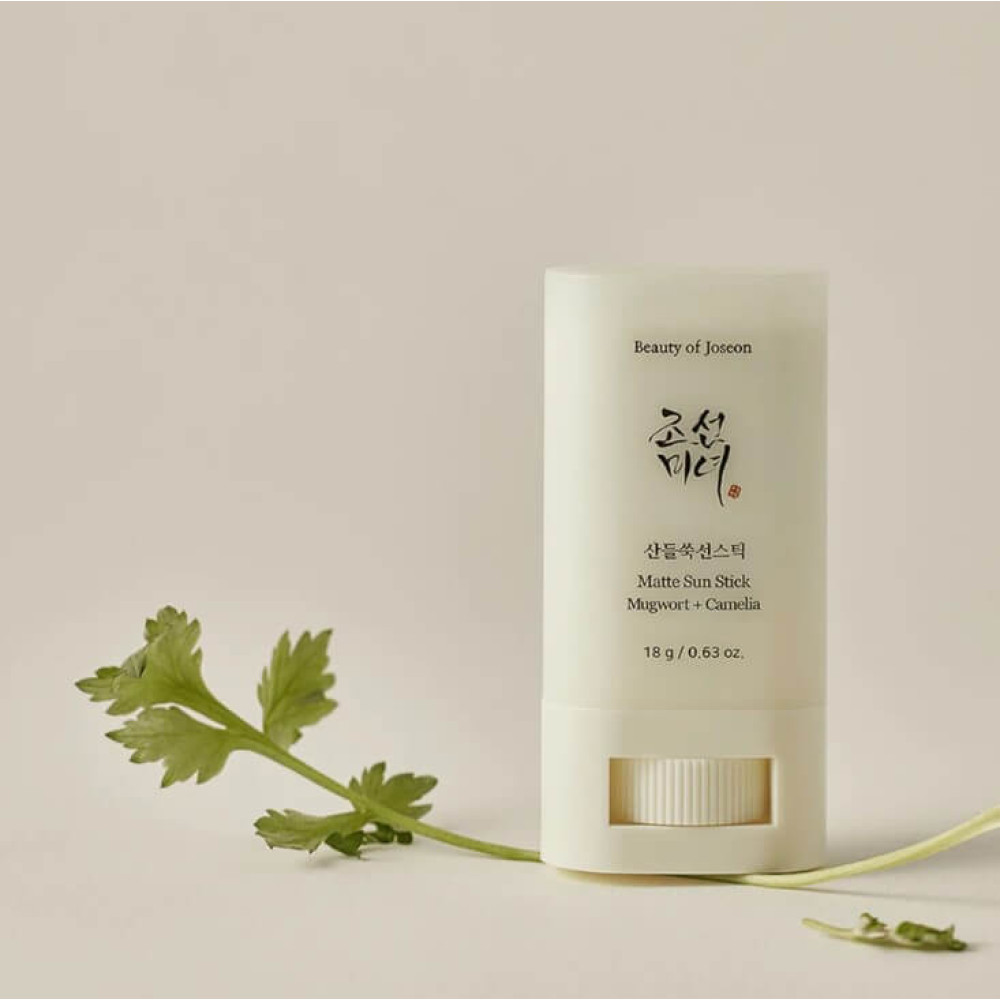 Сонцезахисний стік на основі екстракту полину та зеленого чаю - Beauty Of Joseon Matte Sun: Stick Mugwort + Camelia SPF 50+ PA++++ фото 5
