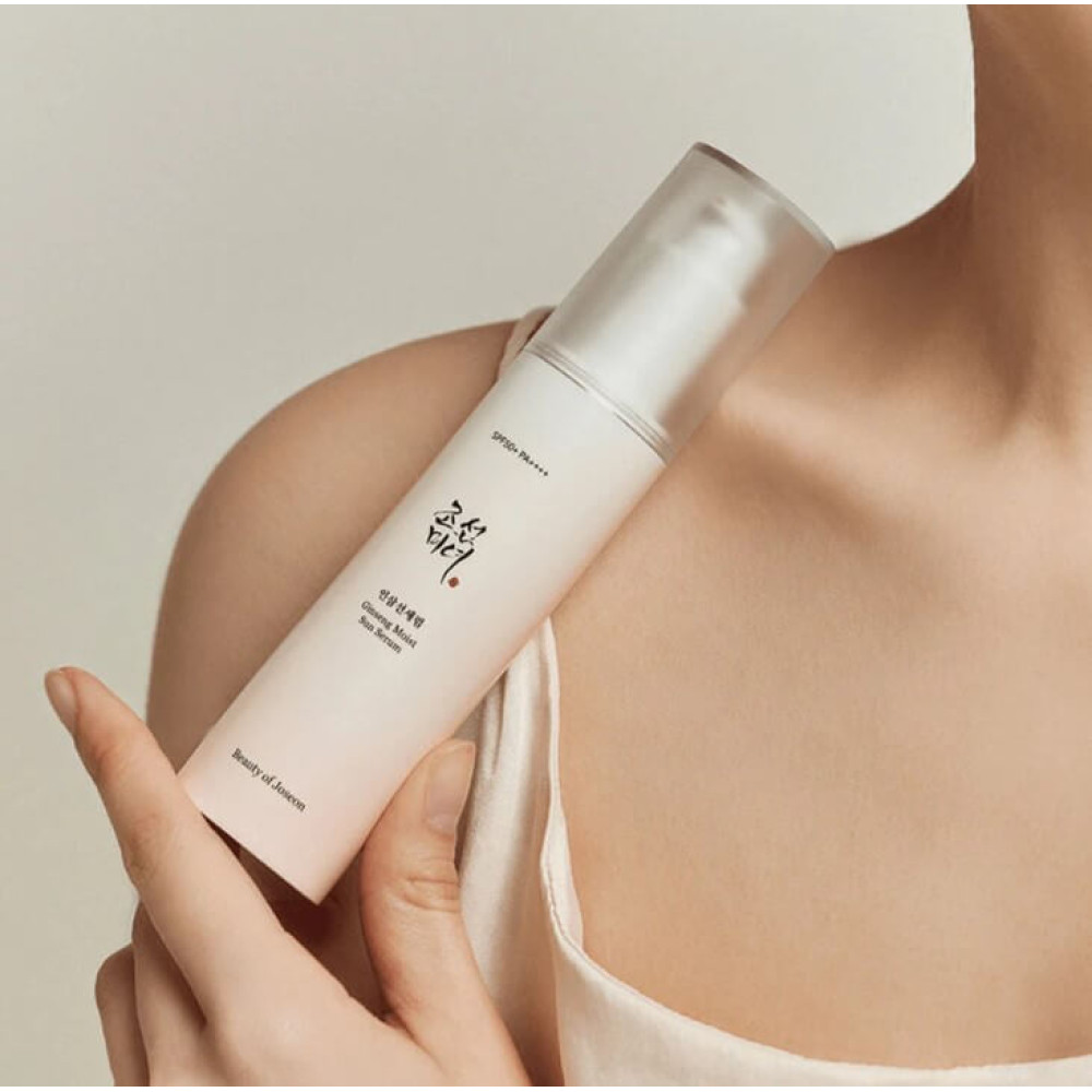 Солнцезащитный увлажняющий серум с экстрактом женьшеня SPF 50 +PA++++ - Beauty Of Joseon Ginseng Moist Sun Serum фото 5