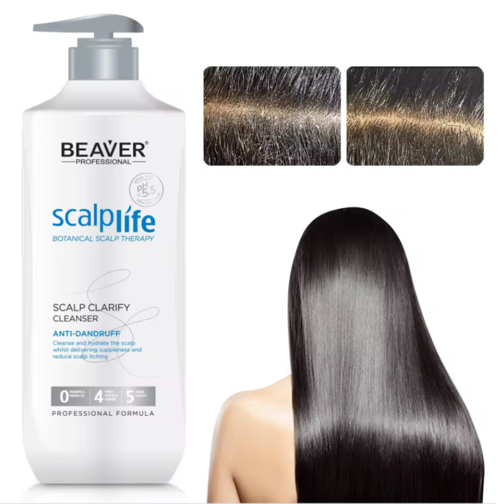 Лікувальний шампунь проти лупи - Beaver Professional Scalplife Botanical Therapy Scalp Clarify Cleanser фото 3