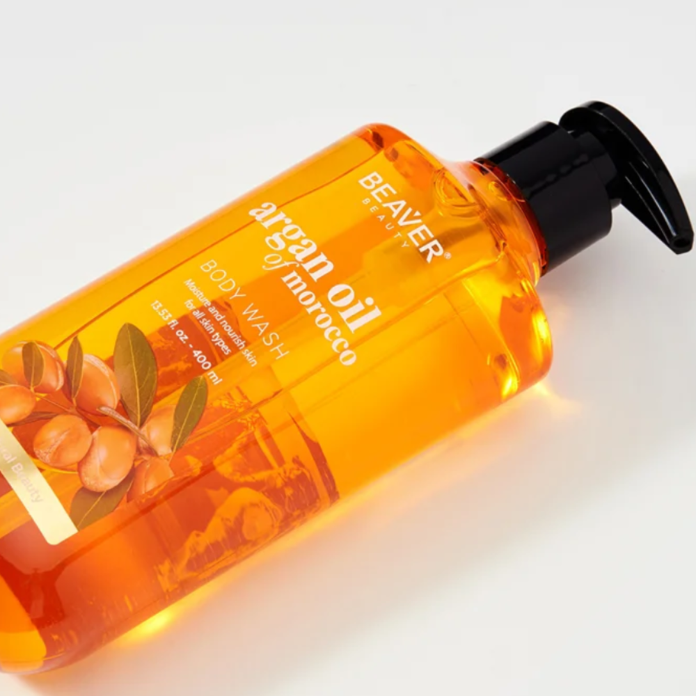 Гель для душа с аргановым маслом - Beaver Professional Argan Oil of Morocco Body Wash фото 2