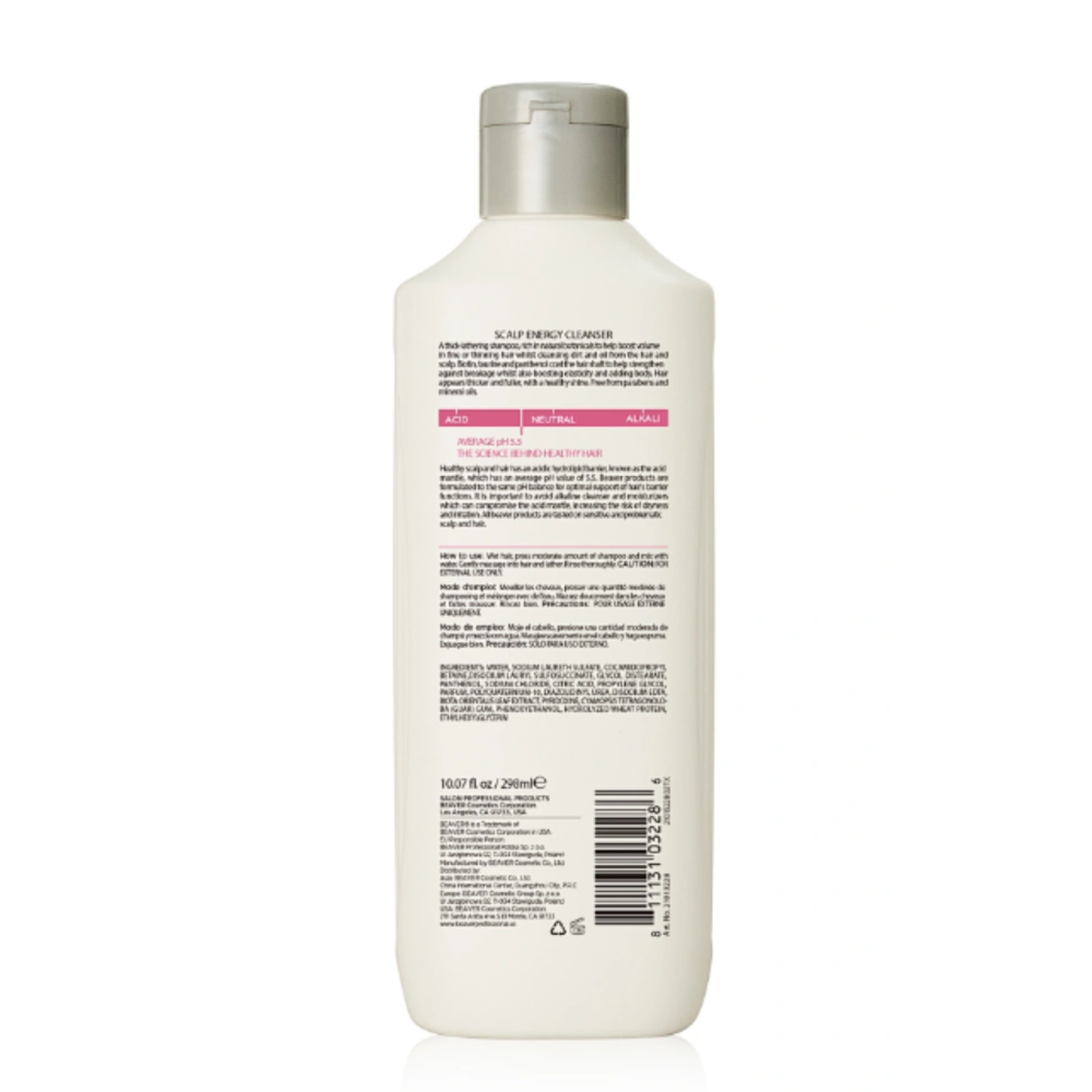 Енергетичний шампунь для густоти та проти випадання волосся - Beaver Professional Botanical Scalp Therapy Thickening Scalp Energy Cleanser фото 2