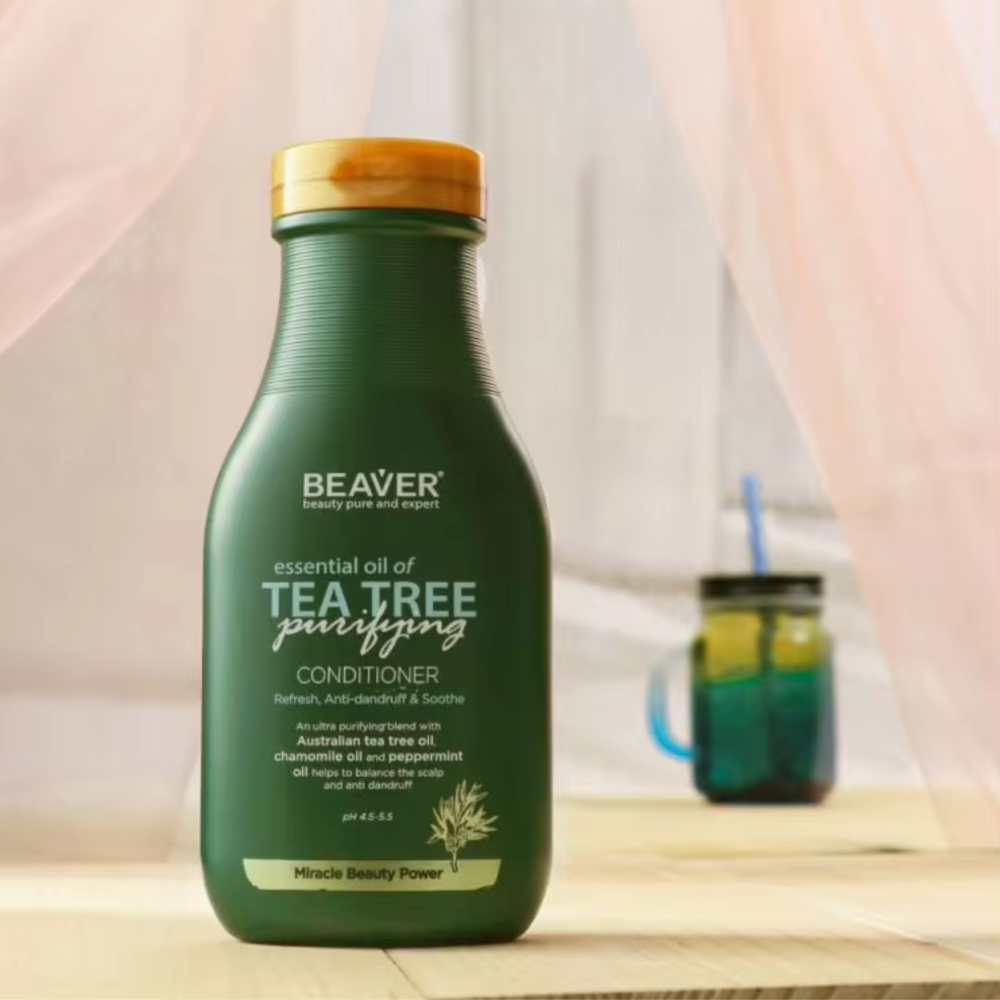 Кондиціонер для волосся з олією чайного дерева, що зміцнює - Beaver Professional Essential Oil of Tea Tree Conditioner фото 2