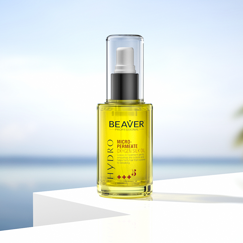 Микропроникающее масло с протеинами шелка - Beaver Professional Micropermeate Oxygen Silk Oil фото 3
