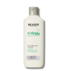 Детокс шампунь для жирной кожи головы и волос - Beaver Professional Scalplife Botanical Scalp Therapy Scalp Balance Cleanser 