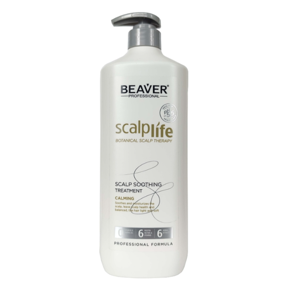 Активная маска для ревитализации и обновления кожи головы и волос - Beaver Professional Scalplife Calming Scalp Soothing Treatment фото 2