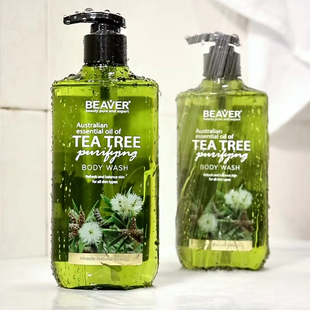 Гель для душа с маслом австралийского чайного дерева - Beaver Professional Australian Tea Tree Body Wash фото 2