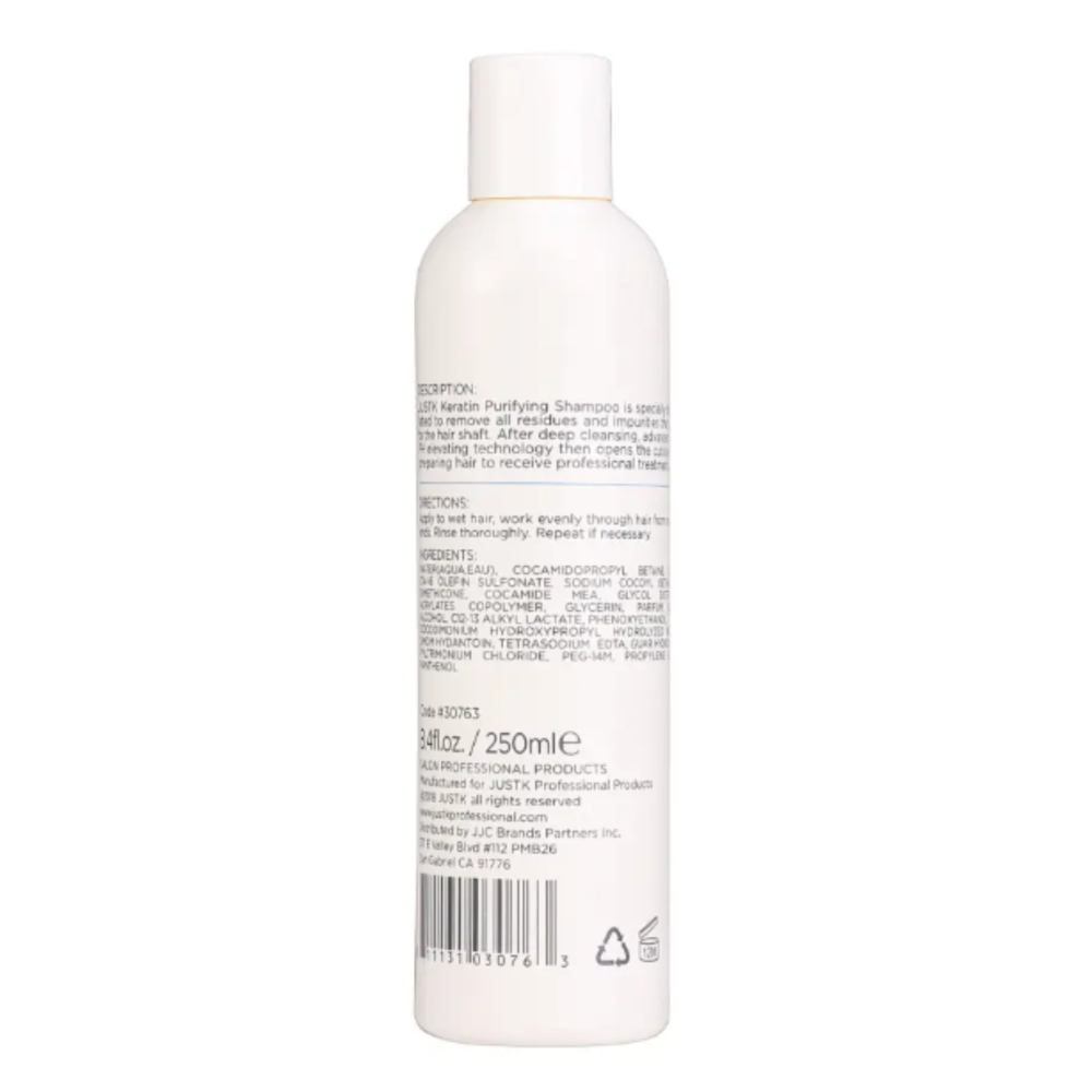 Безсульфатний кератиновий шампунь для глибокого очищення - Beaver Professional Keratin Purifying Shampoo фото 2