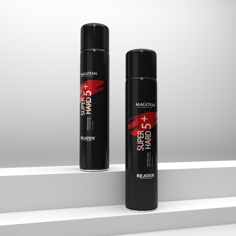 Лак для волосся екстрасильної фіксації - Beaver Professional Magotan Super Hard Finishing Spray фото 2