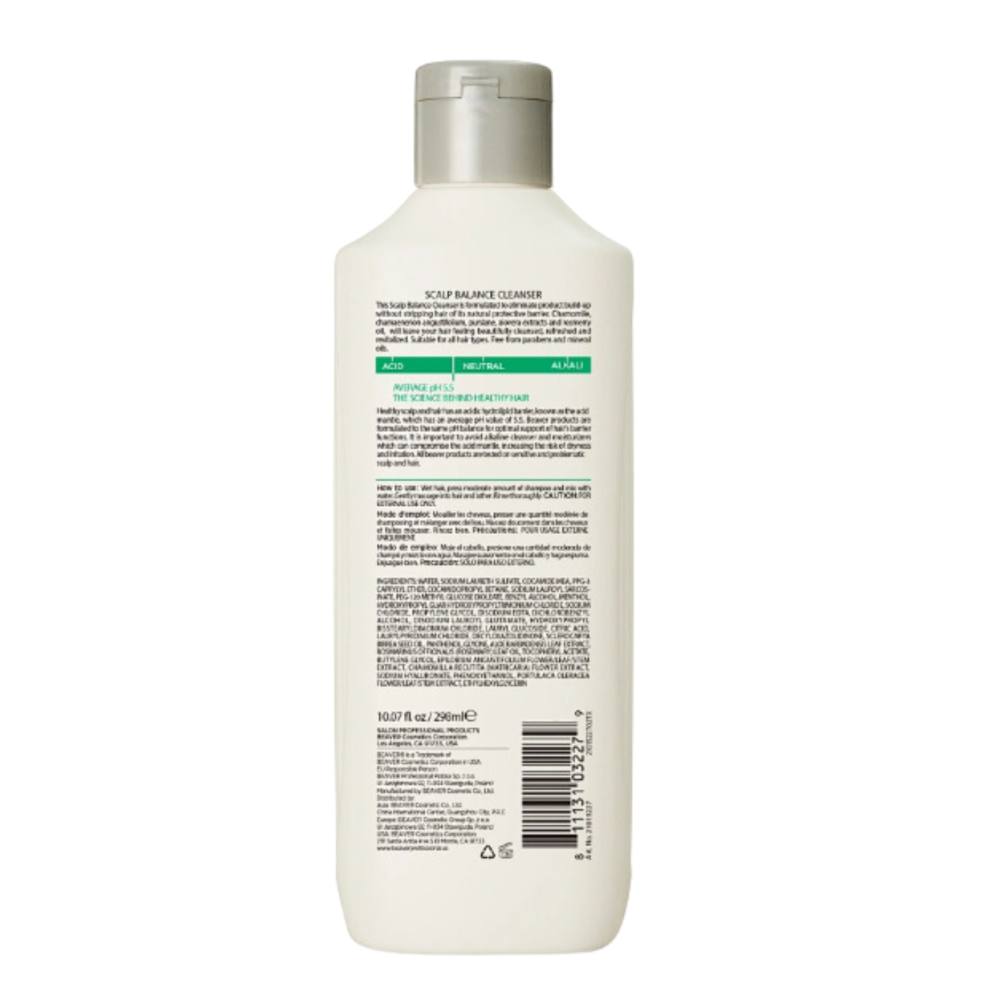 Детокс шампунь для жирної шкіри голови та волосся - Beaver Professional Scalplife Botanical Scalp Therapy Scalp Balance Cleanser фото 3