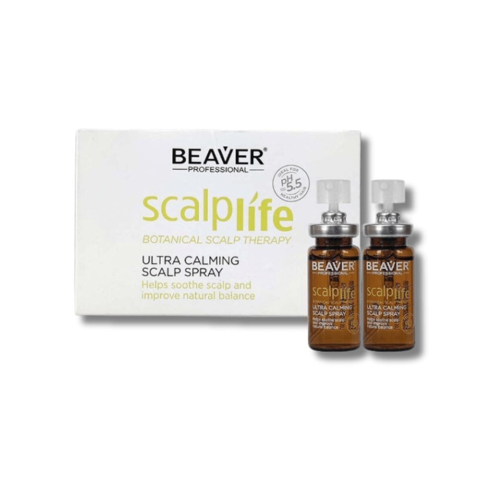 Фитоспрей для поддержки микробиому кожи головы - Beaver Professional Scalplife Botanical Therapy Ultra Calming Scalp Spray 12х10ml фото