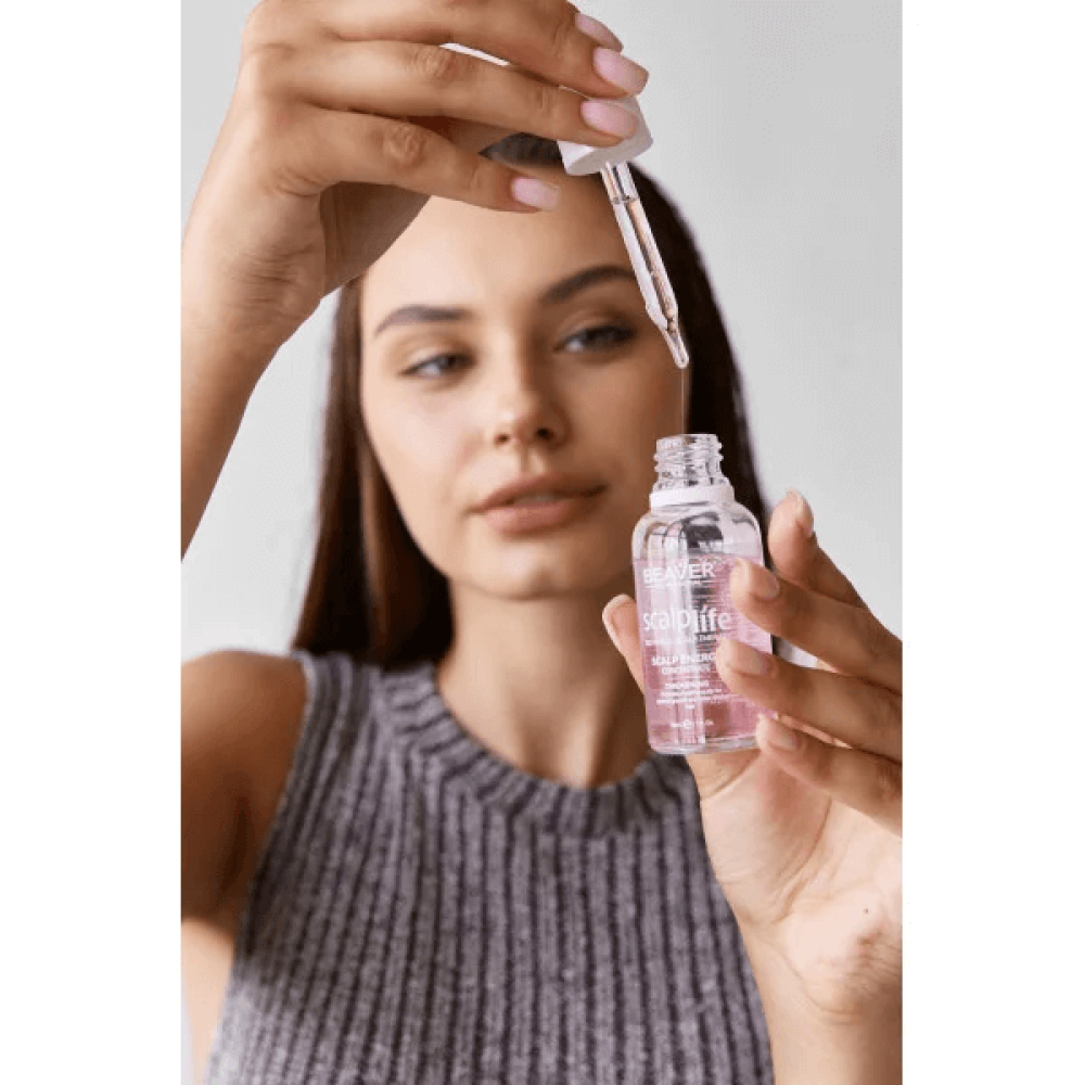 Лікувальний лосьйон проти випадіння волосся - Beaver Professional Scalplife Scalp Energy Concentrate Thickening фото 3