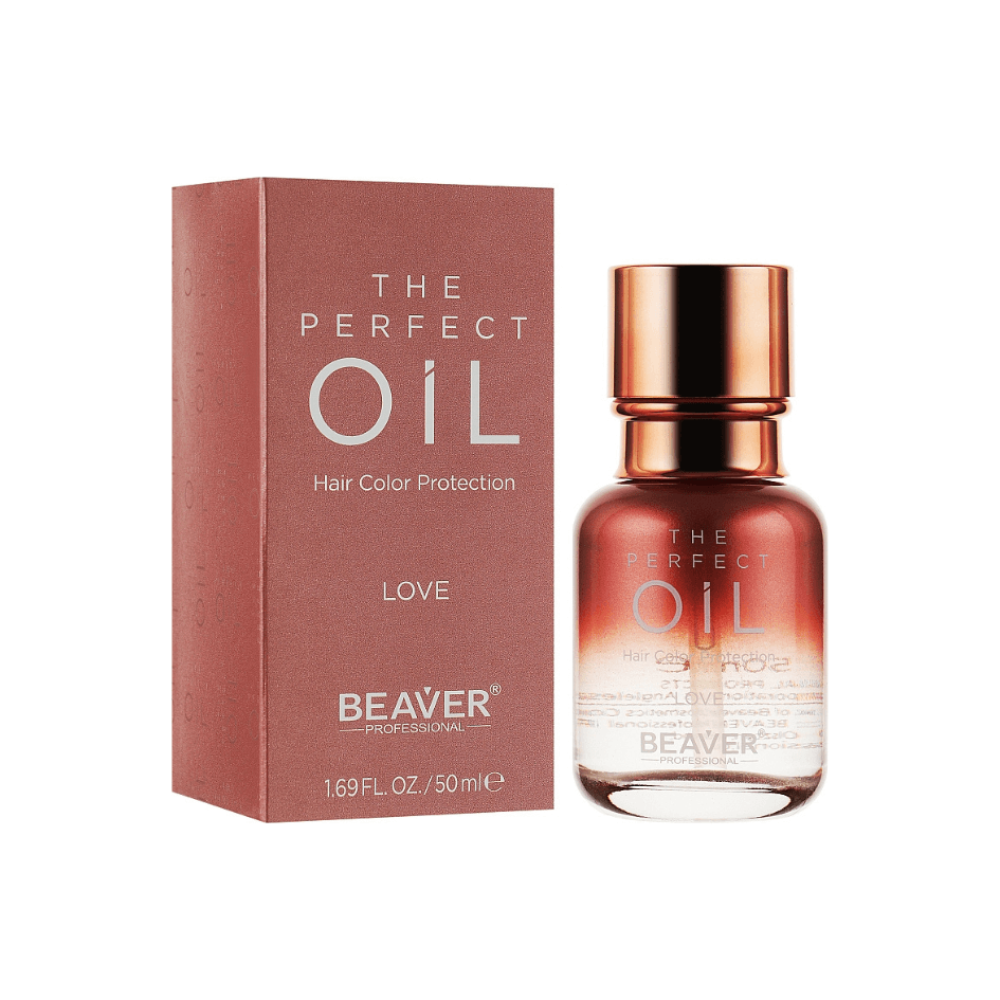 Масло для волос парфюмированное для увлажнения и защиты цвета - Beaver Professional The Perfect Oil Love фото 3