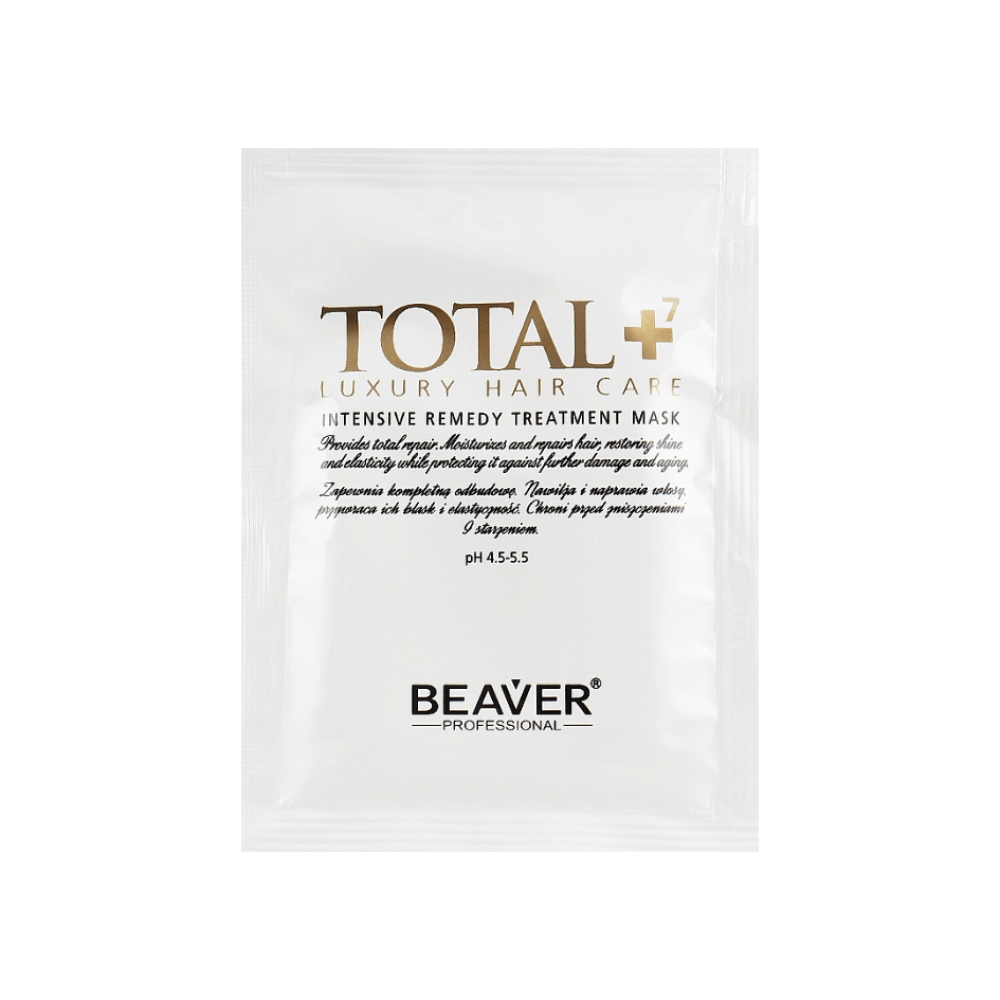 Омолаживающая маска для проблемных волос - Beaver Professional Total7 Luxury Hair Care 30ml*20pcs фото 5